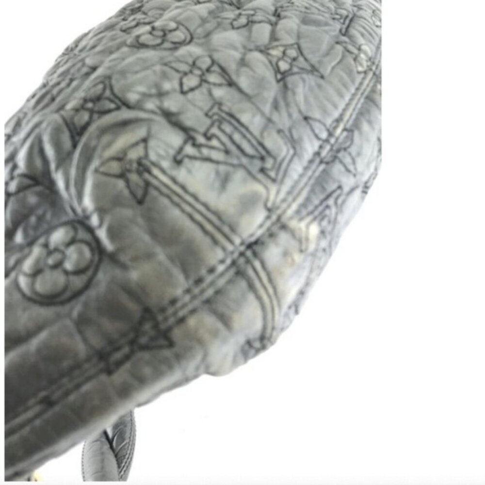 Louis Vuitton Grey Anthracite Monogram Olympe Nimbus PM Bag Limited Edition - Picture 5 of 11